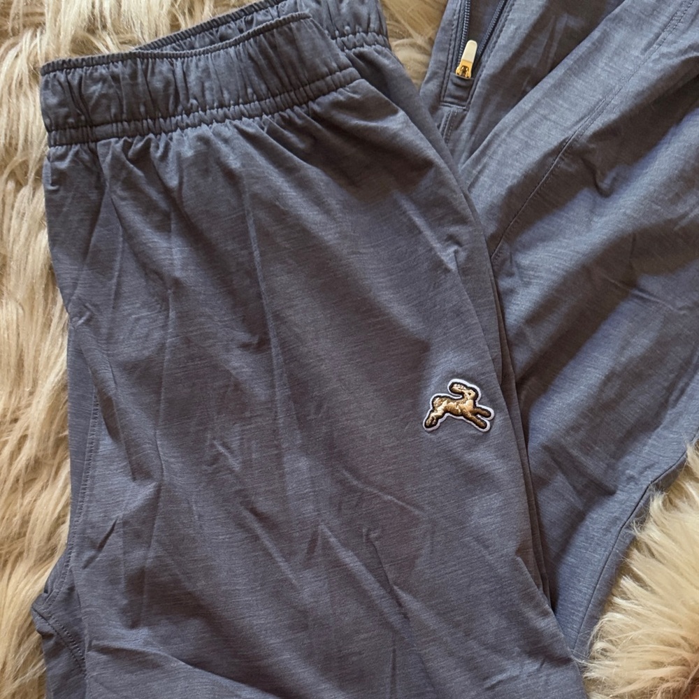 Tracksmith dusty blue Joggers